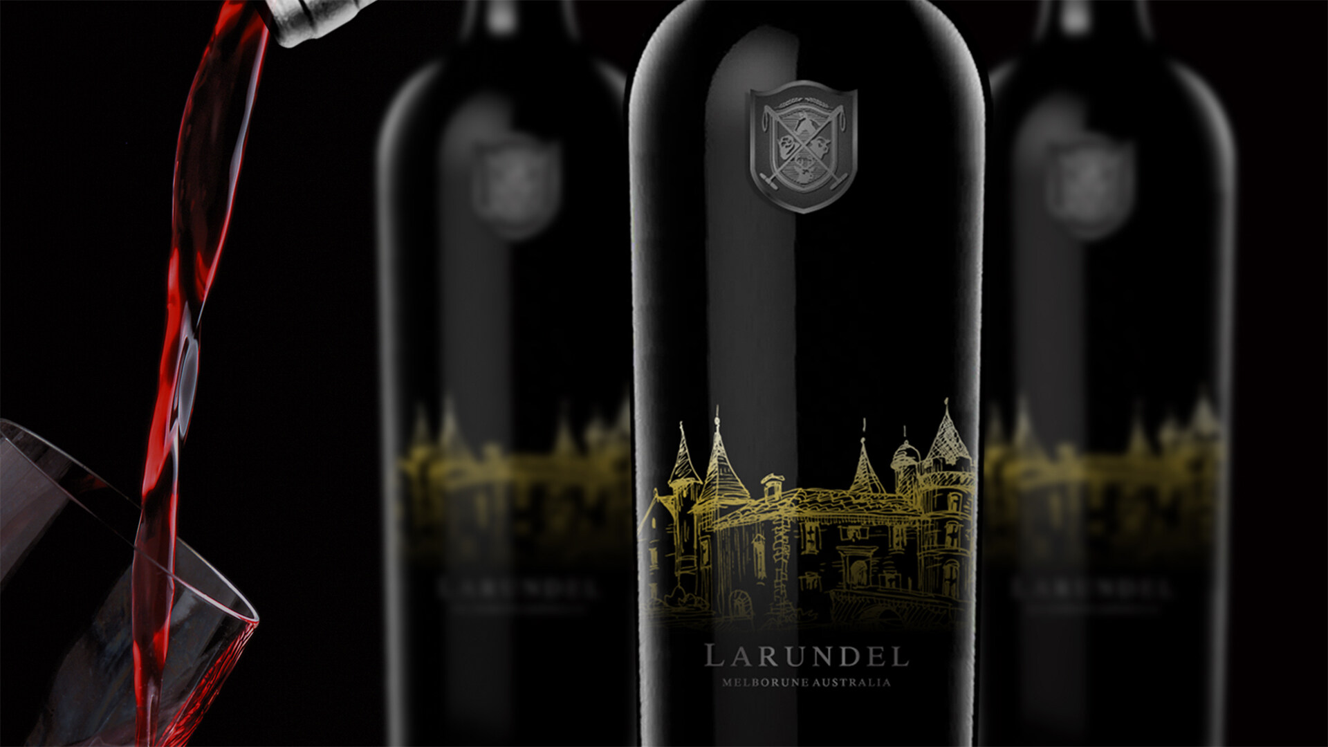 红酒品牌包装设计-LARUNDEL品牌包装设计