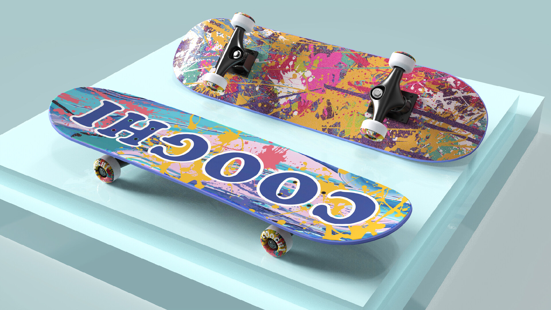 儿童滑板设计-GOOGHI酷骑滑板