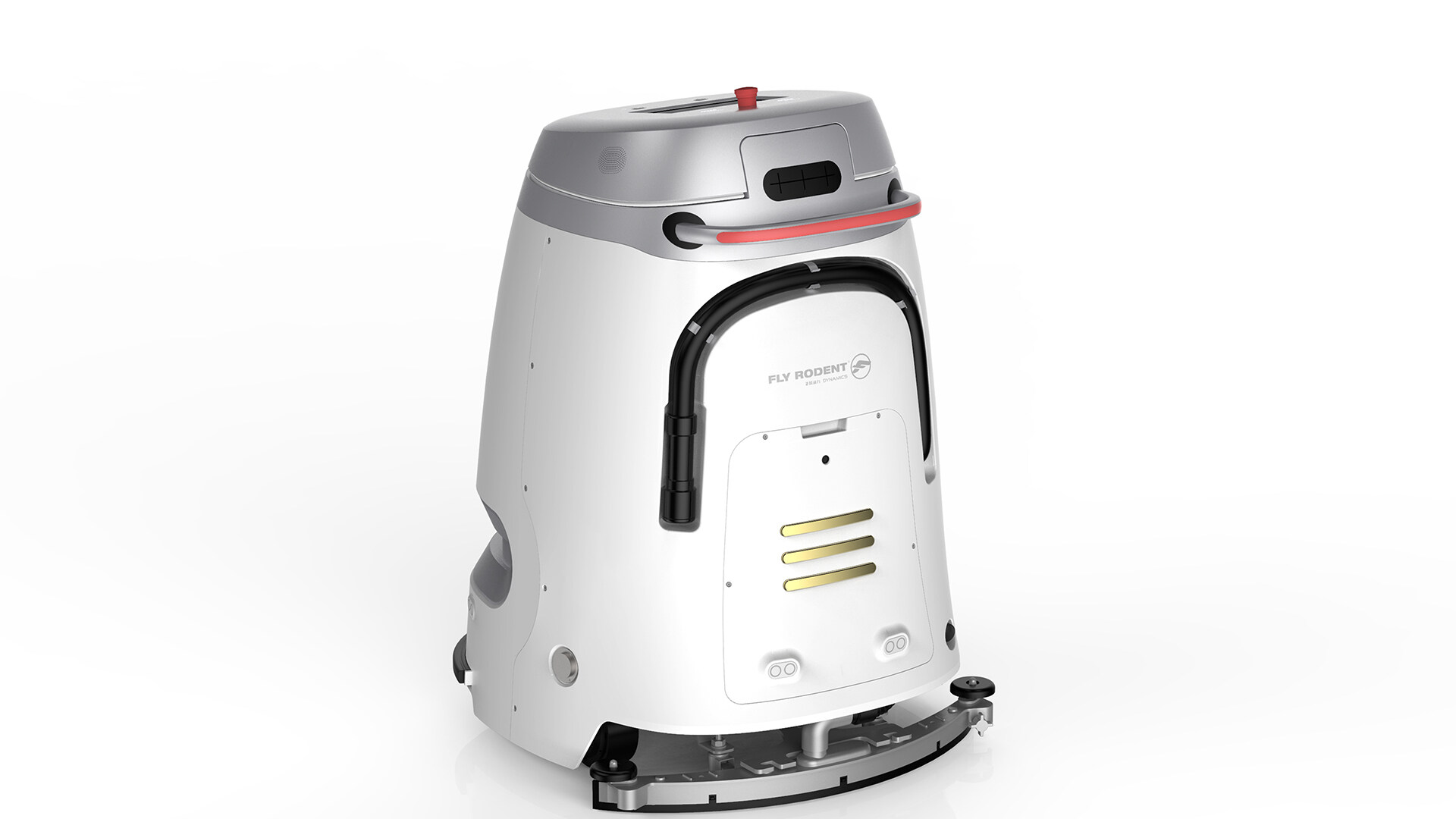 商用清洁机器人产品外观设计-飞鼠动力商用清洁机器人产品外观设计