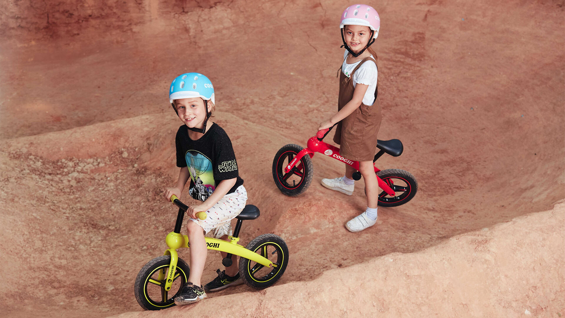 儿童平衡车设计-COOGHI酷骑S系列儿童平衡车