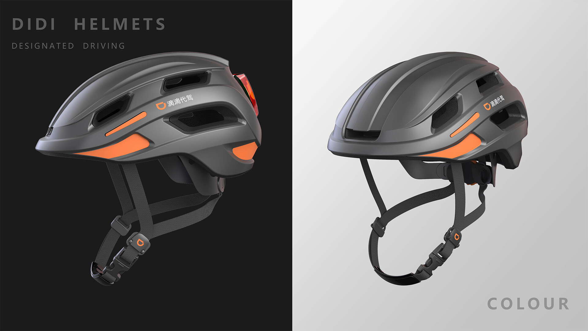 头盔产品设计-滴滴代驾头盔家族化产品设计