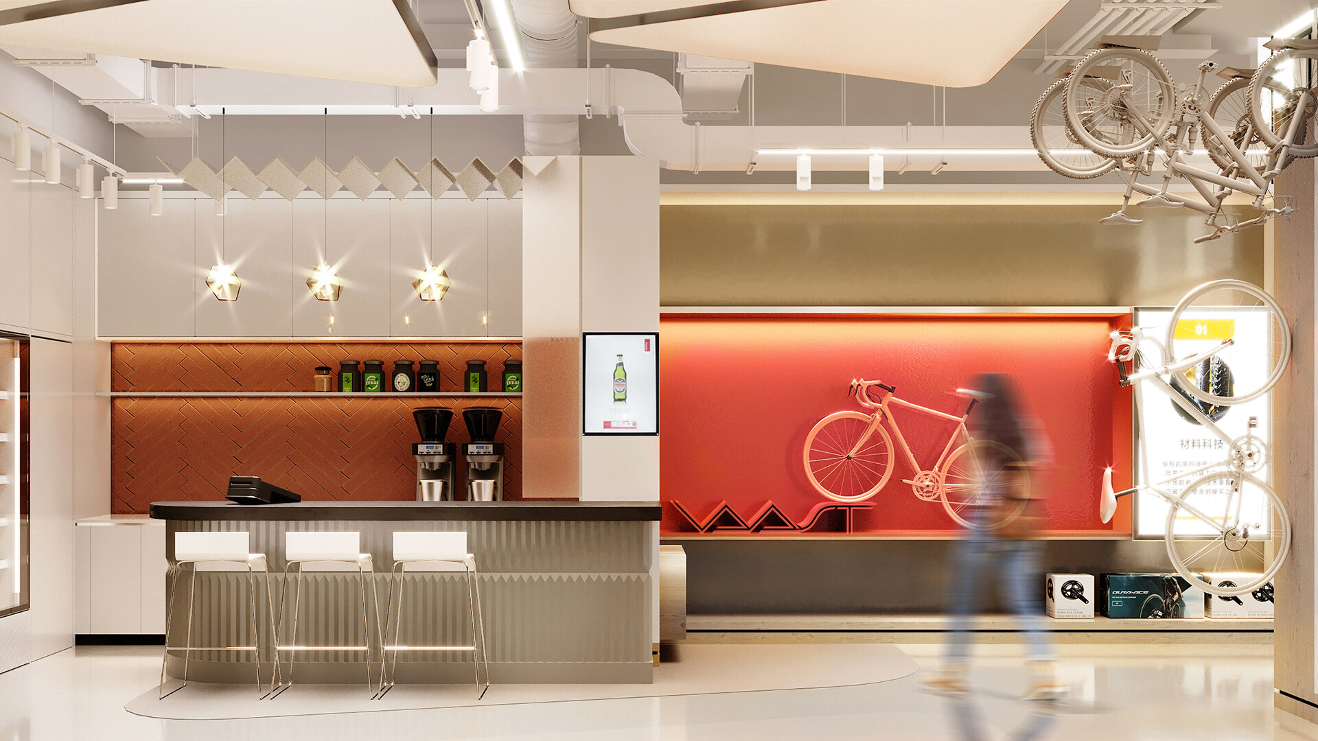 自行车零售空间设计-VAAST自行车空间设计